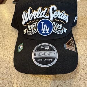 New Era Black World Series LA Cap